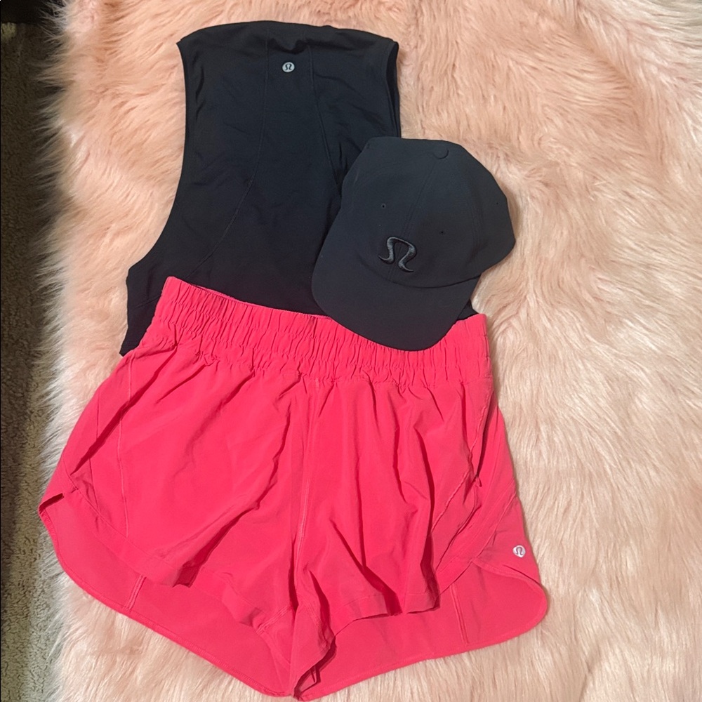 Lululemon Track That High-Rise Lined Short 3" size 10 NWOT